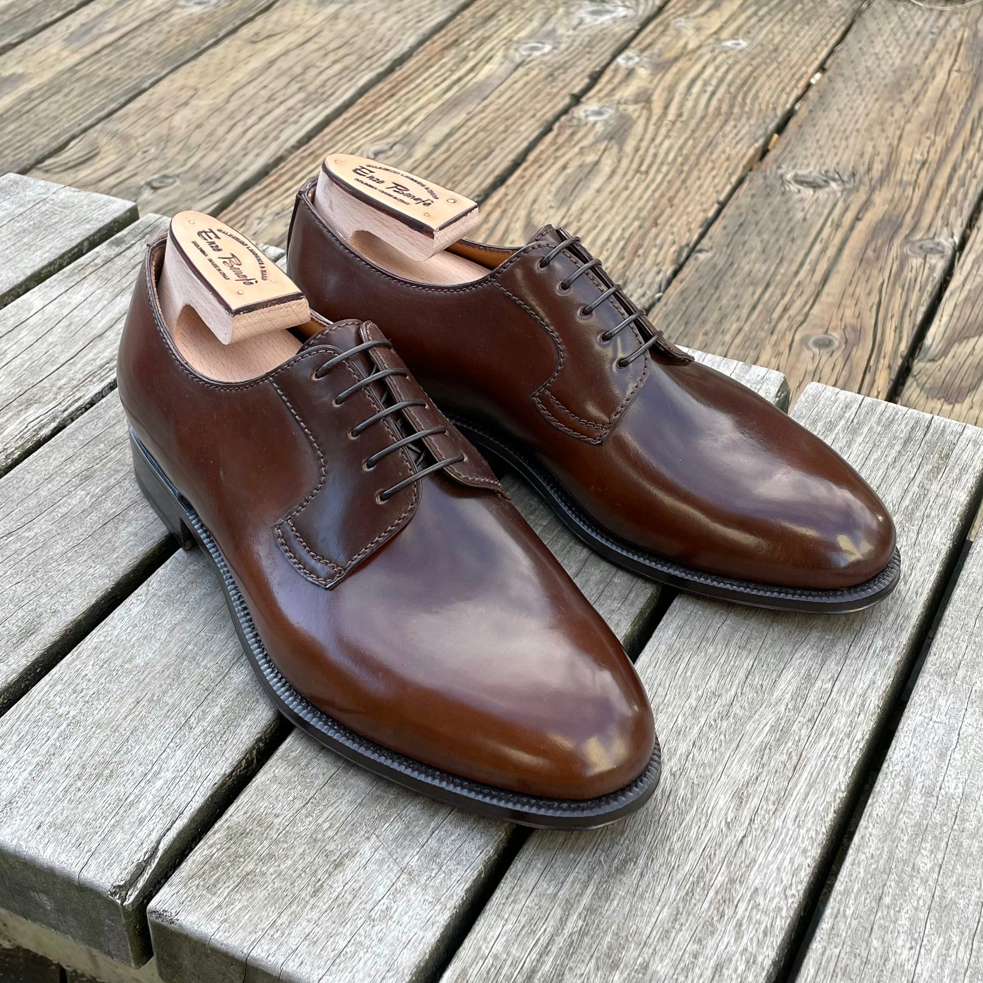 Enzo Bonafè Style 2911 - Mahogany Cordovan – Mehra