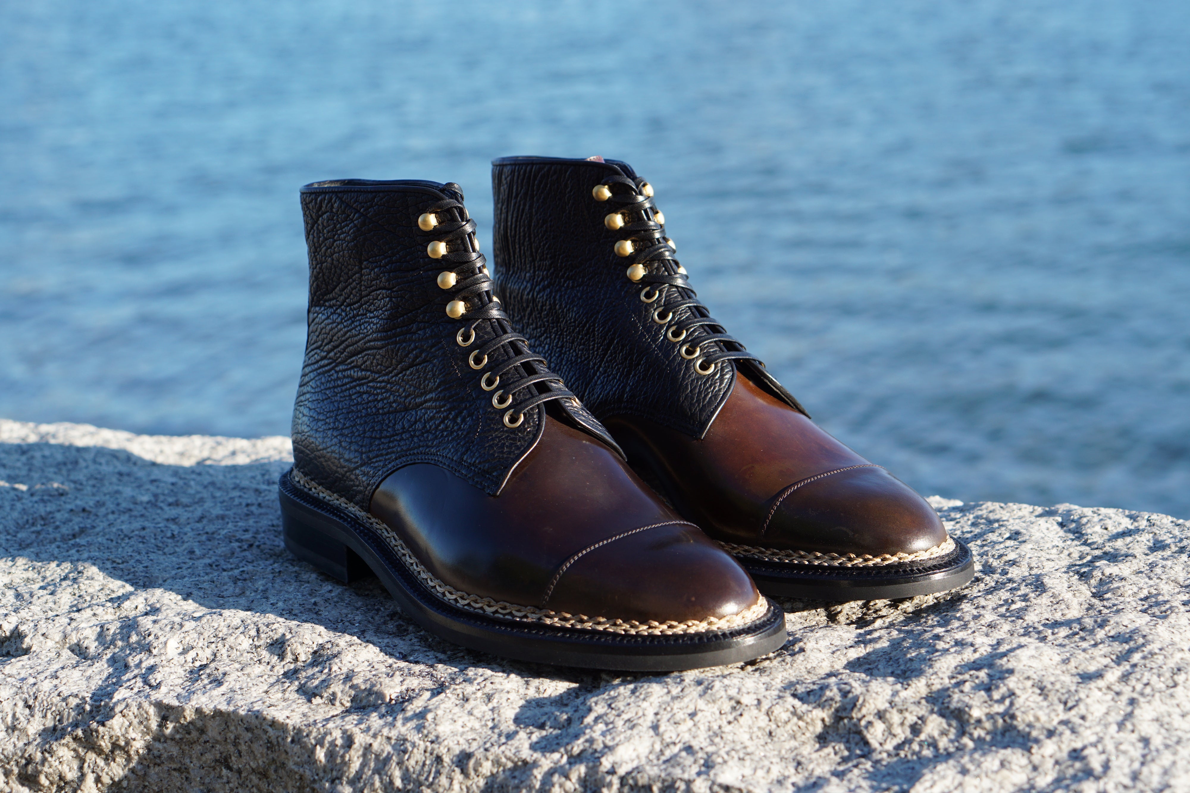 Enzo Bonafè Shark/Shell Jumper Boot