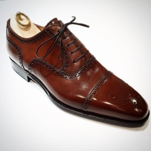 Stefano Bemer Style 6410 Oxford - Made to Order – Mehra