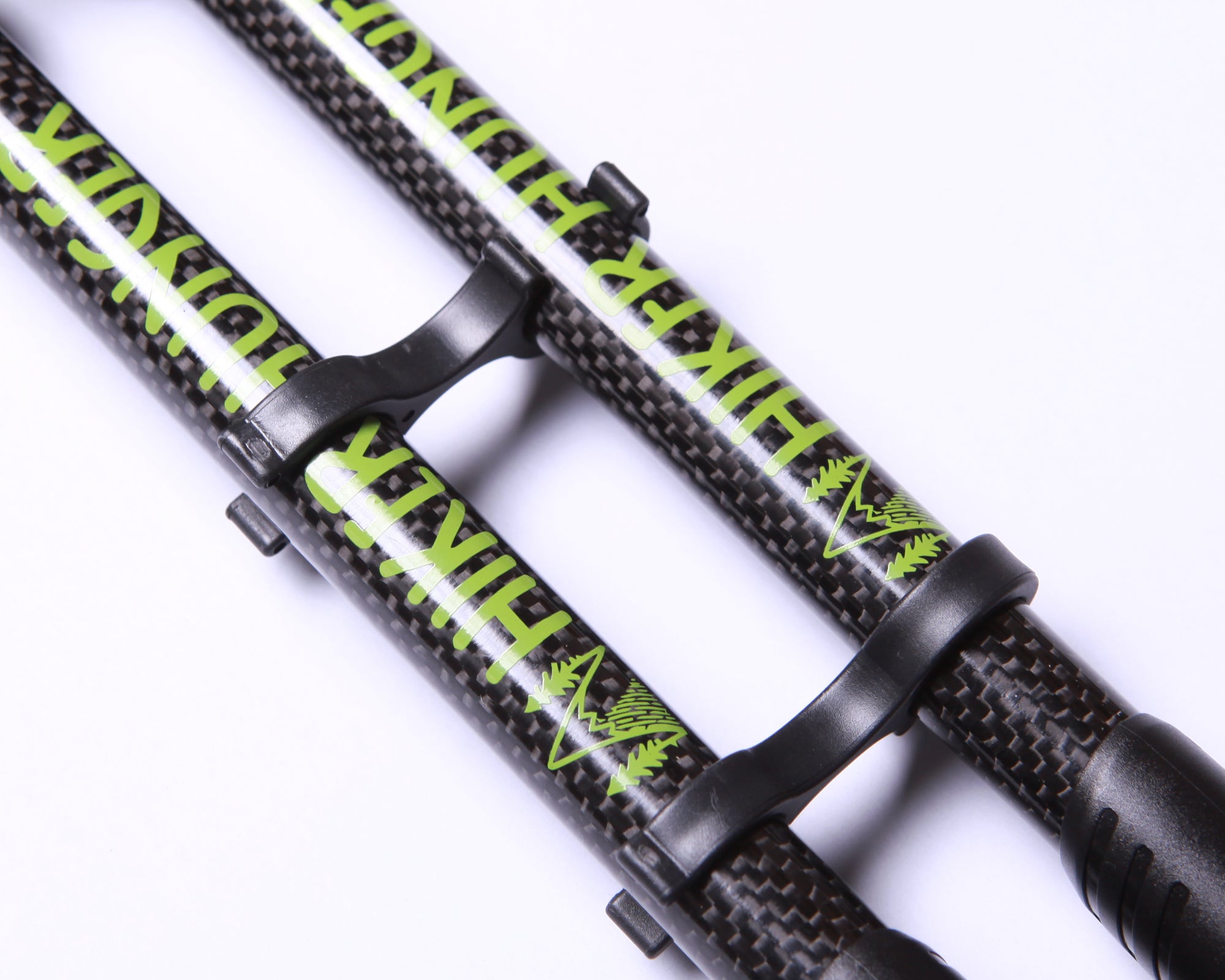 Carbon Fiber Trekking Pole - Clips 