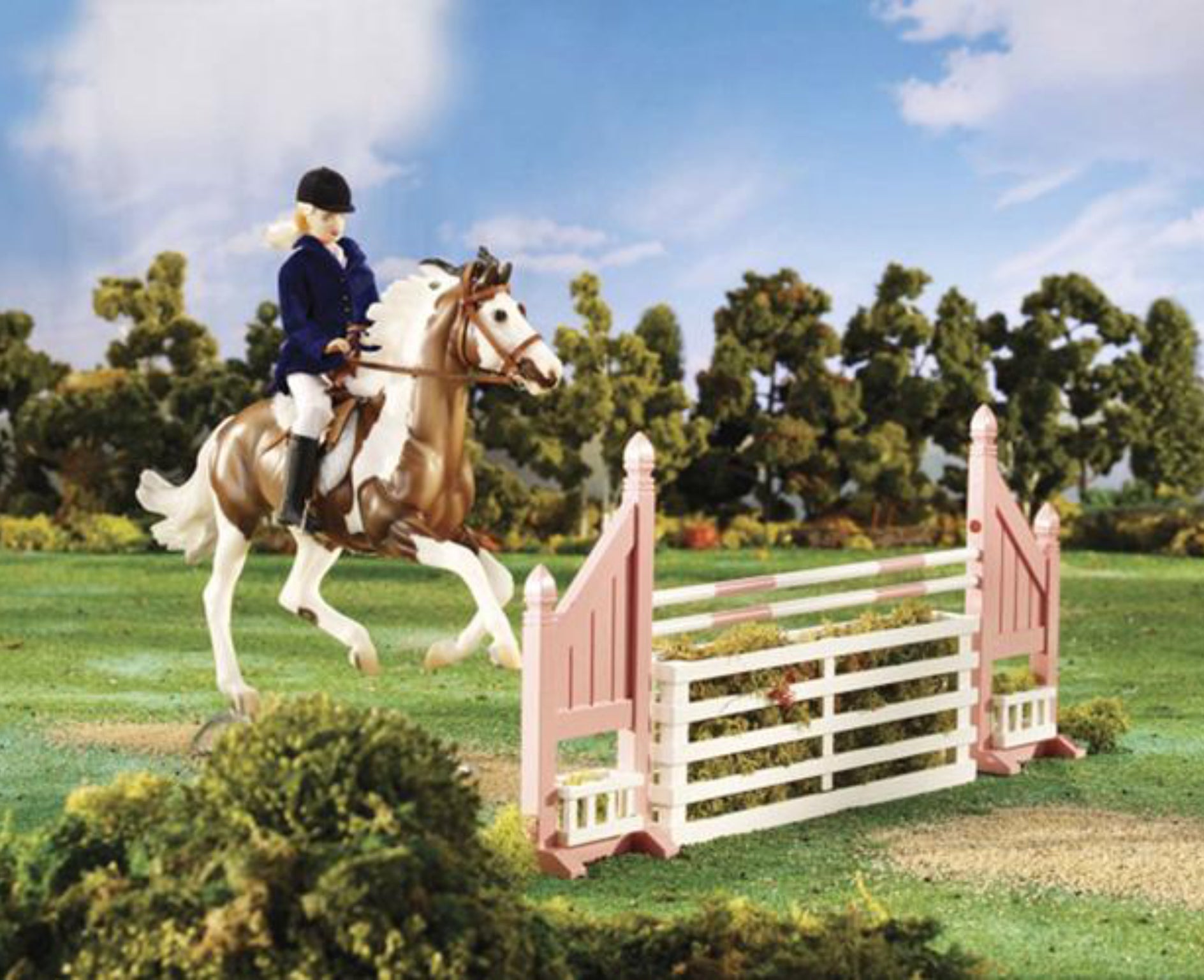 Breyer Brush Box Jump