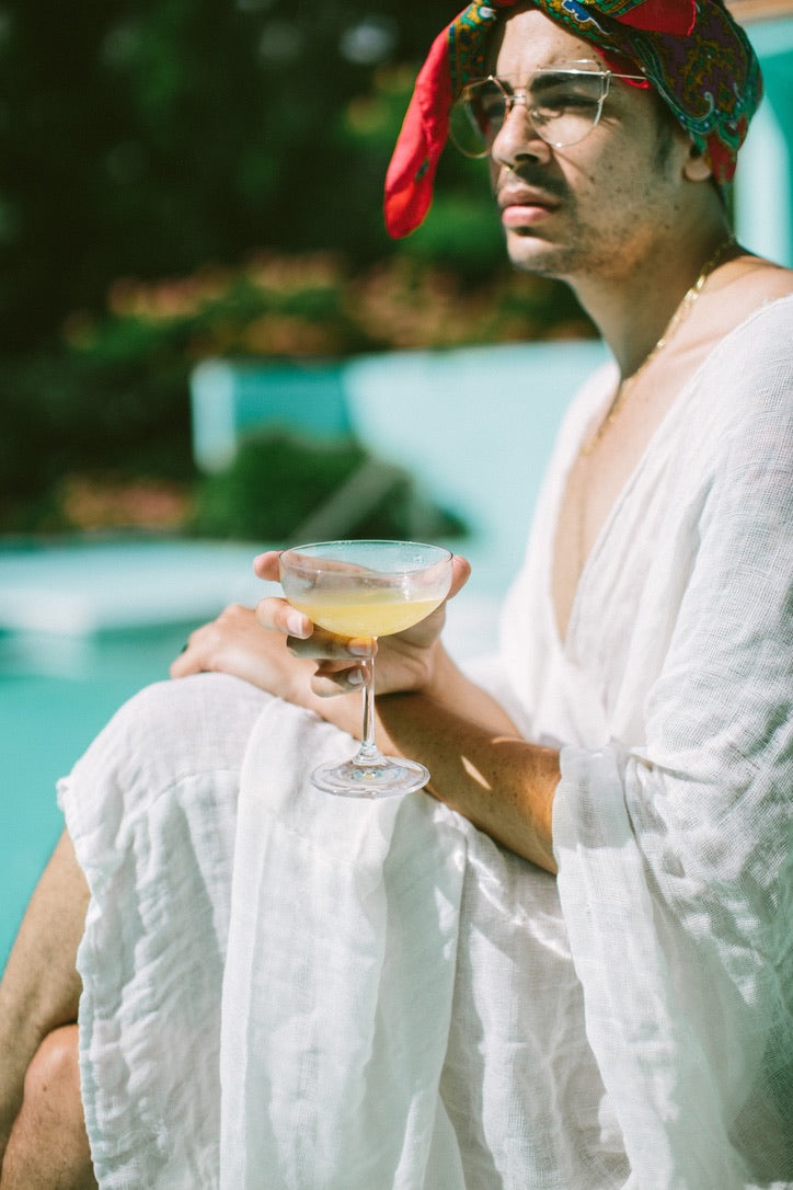 slim aarons-inspired photoshoot with lgbtq models for pride 2020