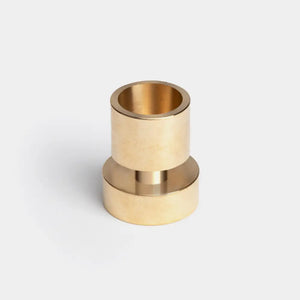 solid brass candle holder - basic. 