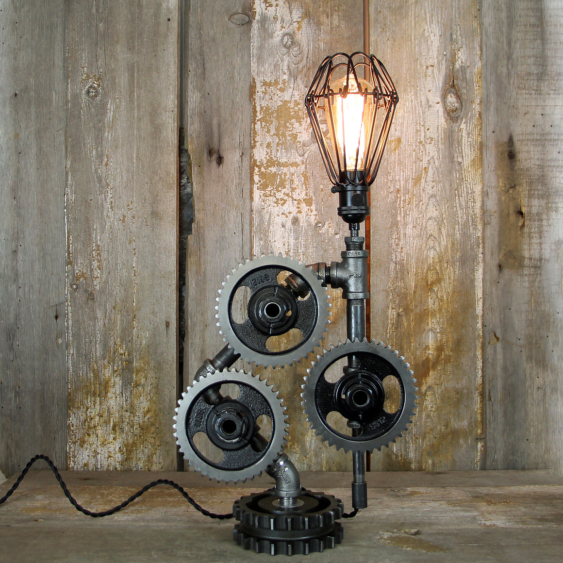 steam punk table lamp