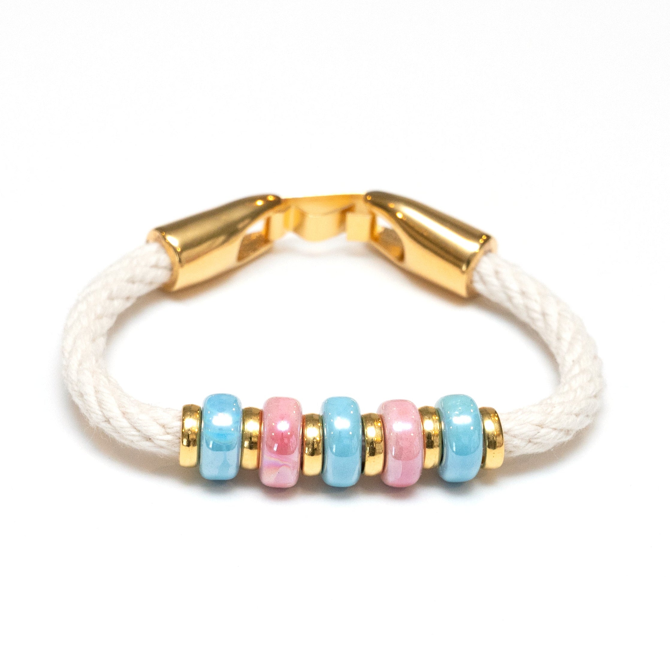 Copley - Ivory/Turquoise/Pink/Gold