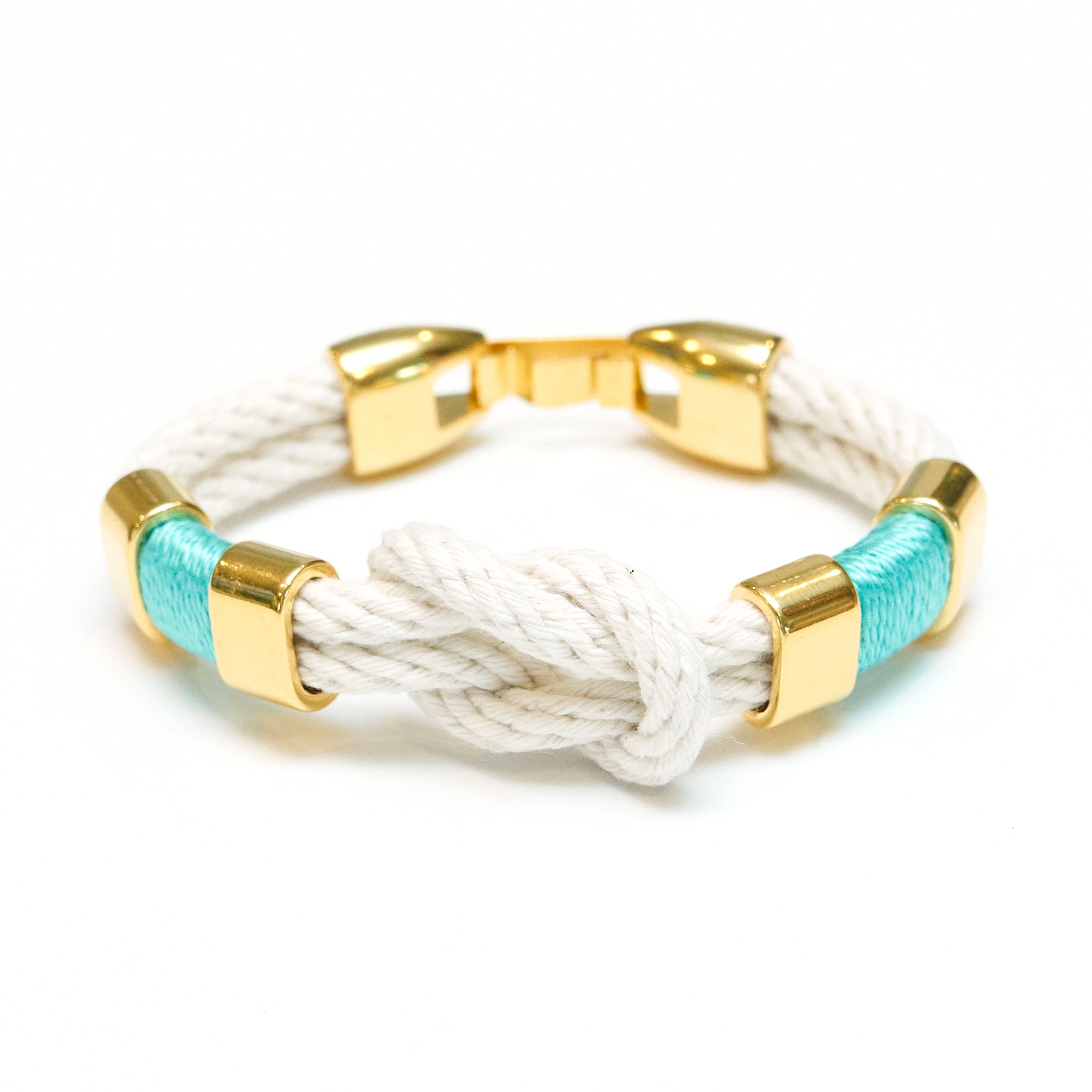 Starboard - Ivory/Turquoise/Gold