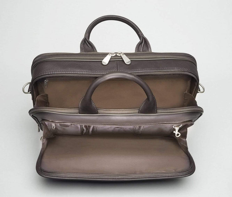 concealed carry leather briefcase