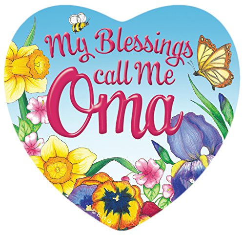 Heart Magnet: My Blessings Call me Oma