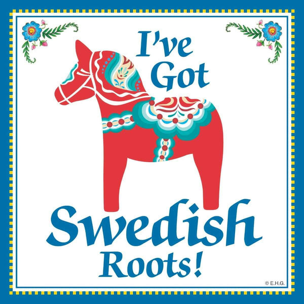Essence of Europe Gifts E.H.G Kitchen Wall Plaques: Swedish Roots..