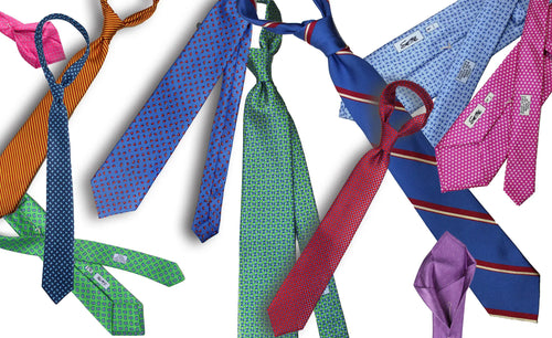 Sette Neckwear | 7 Fold Limited Edition Neckties | Italian Silk Ties