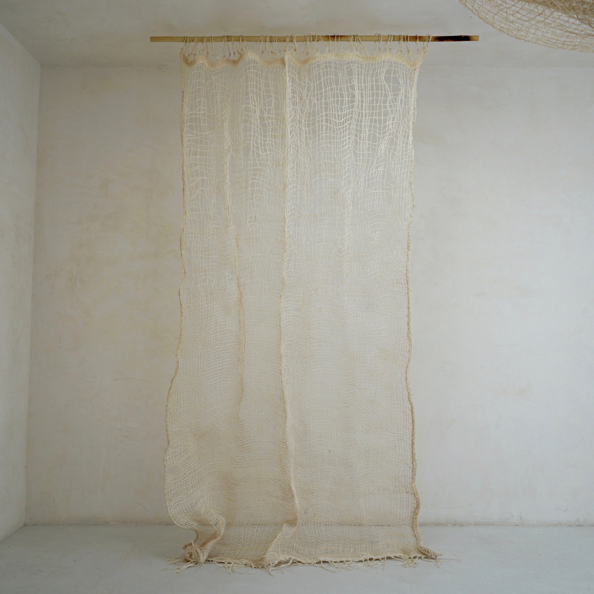 twenty one tonnes hand woven sheer curtain living room