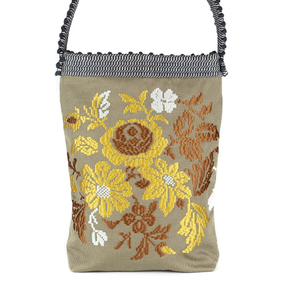 Antonello Tedde  / Embroidered Floral Tote (Exclusive), Olive