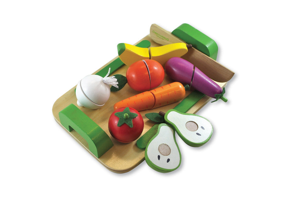 toy fruit and veg