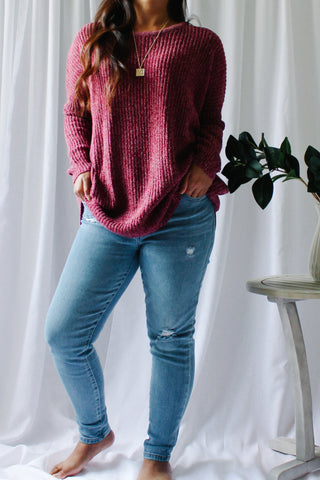 Vanessa Sweater in Blush