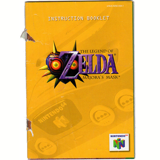 legend of zelda majoras mask strategy guide