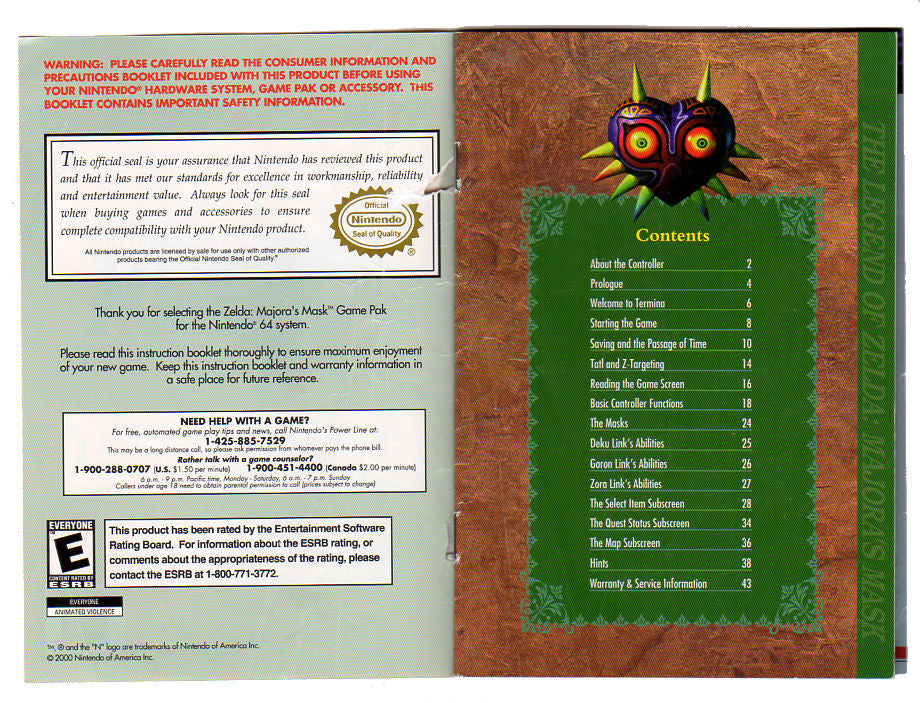 legend of zelda majoras mask strategy guide