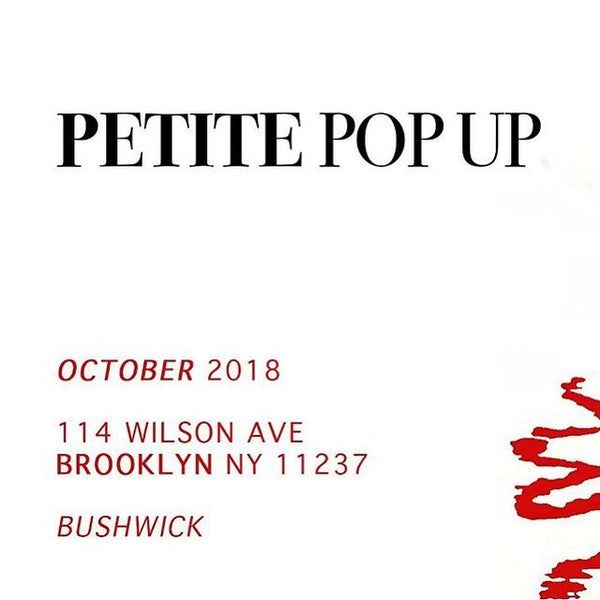 October Pop Up at Petite Pop Up!