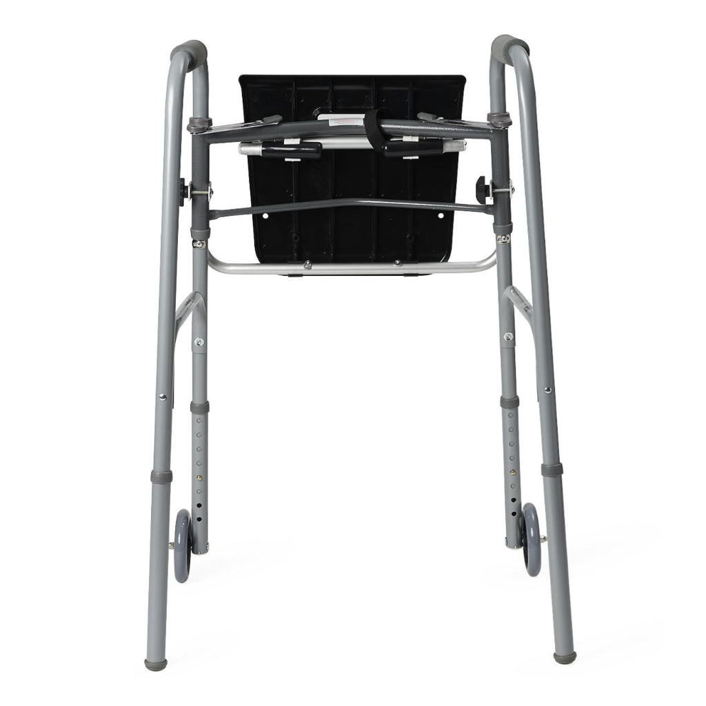 Universal Folding Seat, Works With Most 2 Button Walker