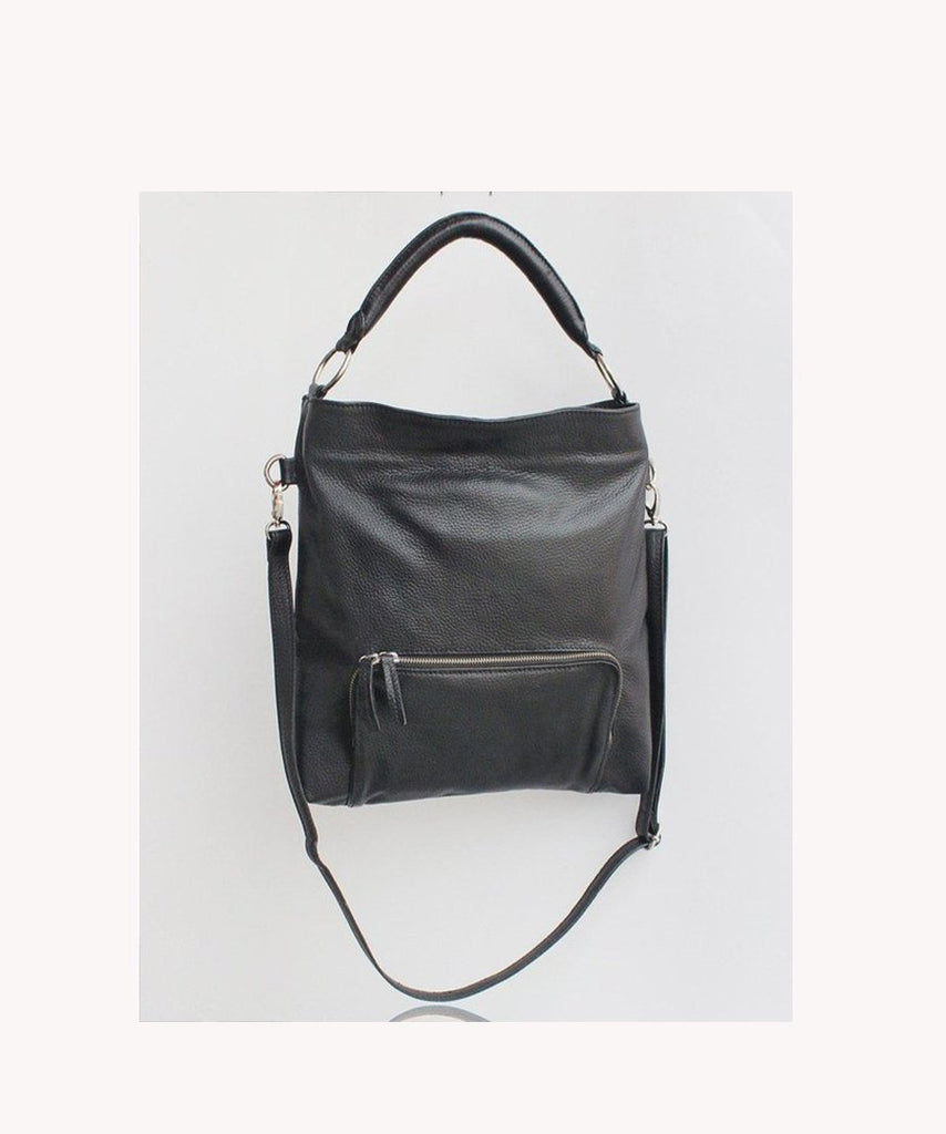 casual black crossbody bag