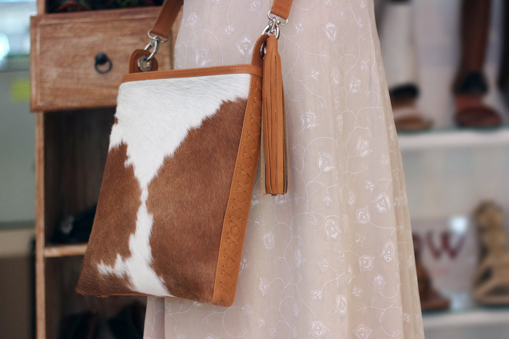 western cowhide purses