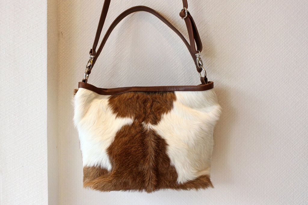 Cowhide Purse Hair On Hide Bag Brown Cowboy Western Purse