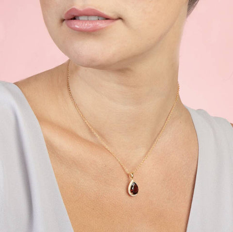 Luscious Garnet Necklace