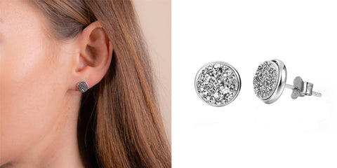 Elara Silver Studs