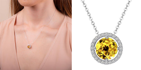 Royal Citrine Necklace