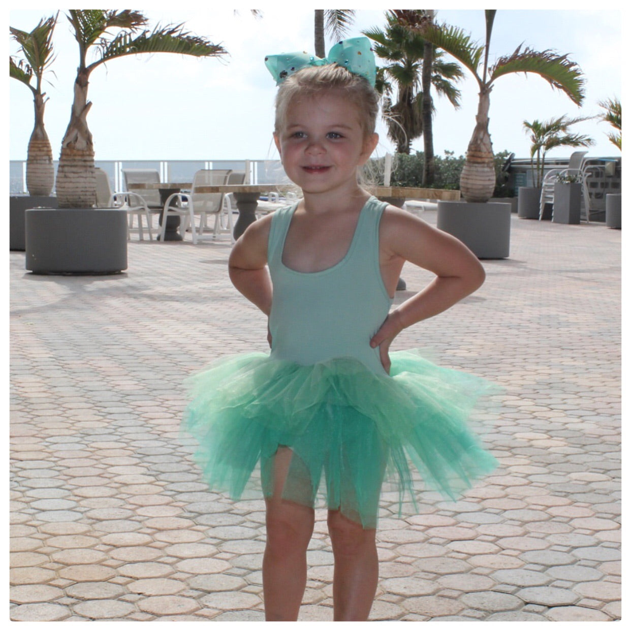 mint tutu dress