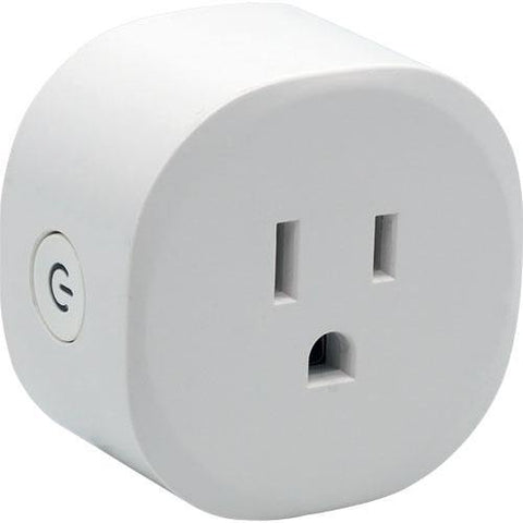 HomeSeer HS-SP100 WiFi Smart Plug w/ Energy Monitoring, Works with Alexa