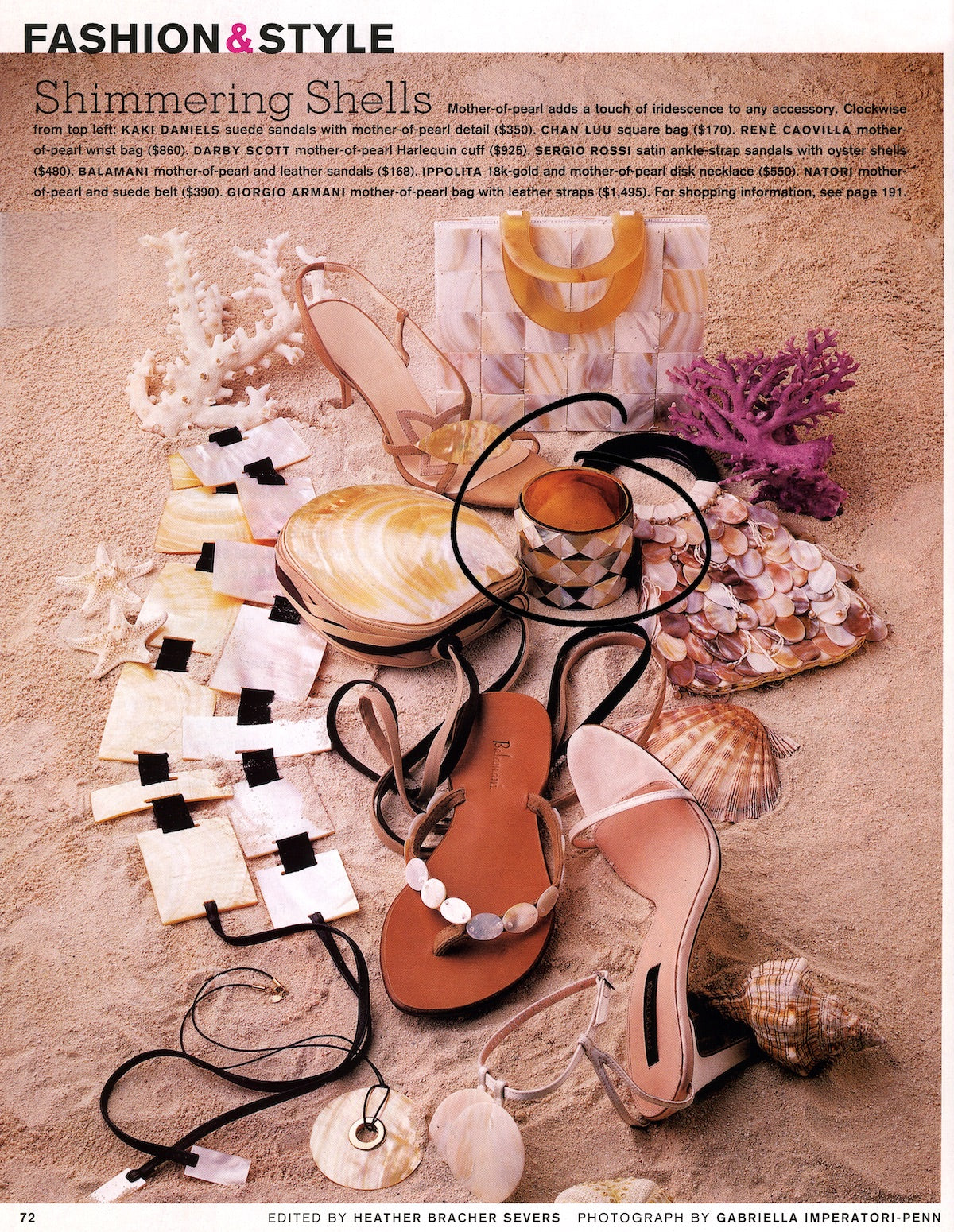 Darby Scott Bracelet in Town & Country Magazine