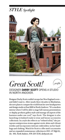 Darby Scott featured in Boston common magazine