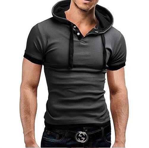 Men's Slim Fit Hooded Tee Shirt – RCDCessentials