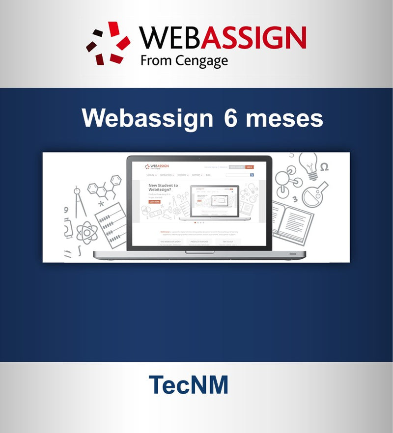 WebAssign 6 meses (TecNM) Cálculo Diferencial – Myebooks