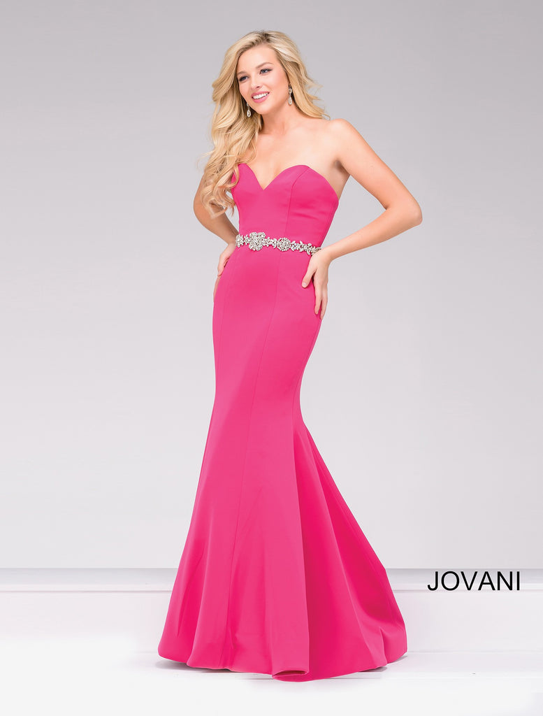 jovani fuchsia dress