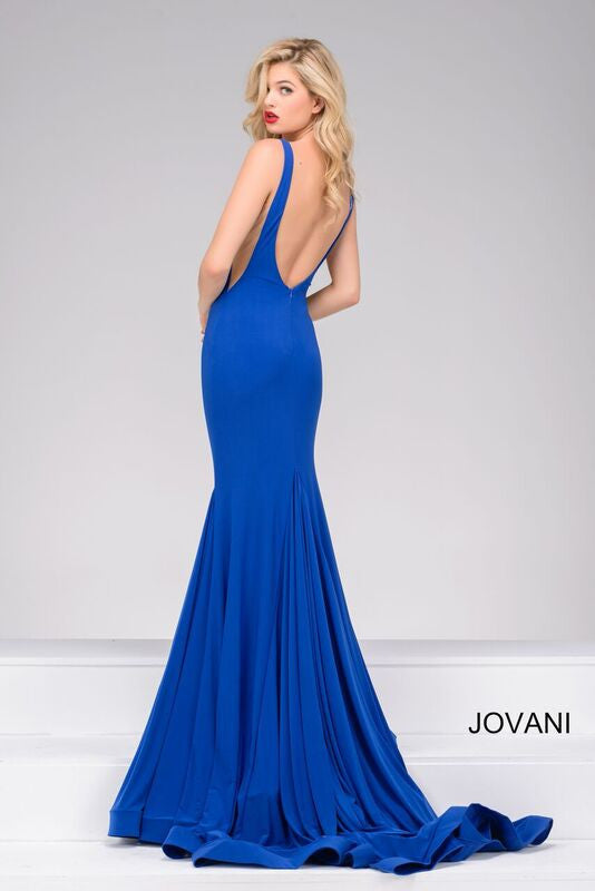 jovani blue dress