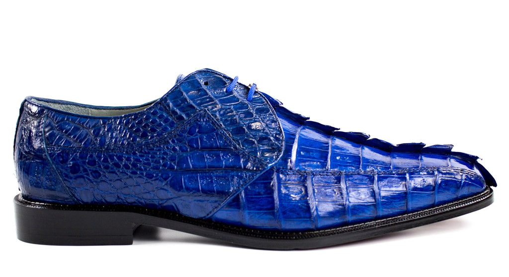 blue crocodile shoes