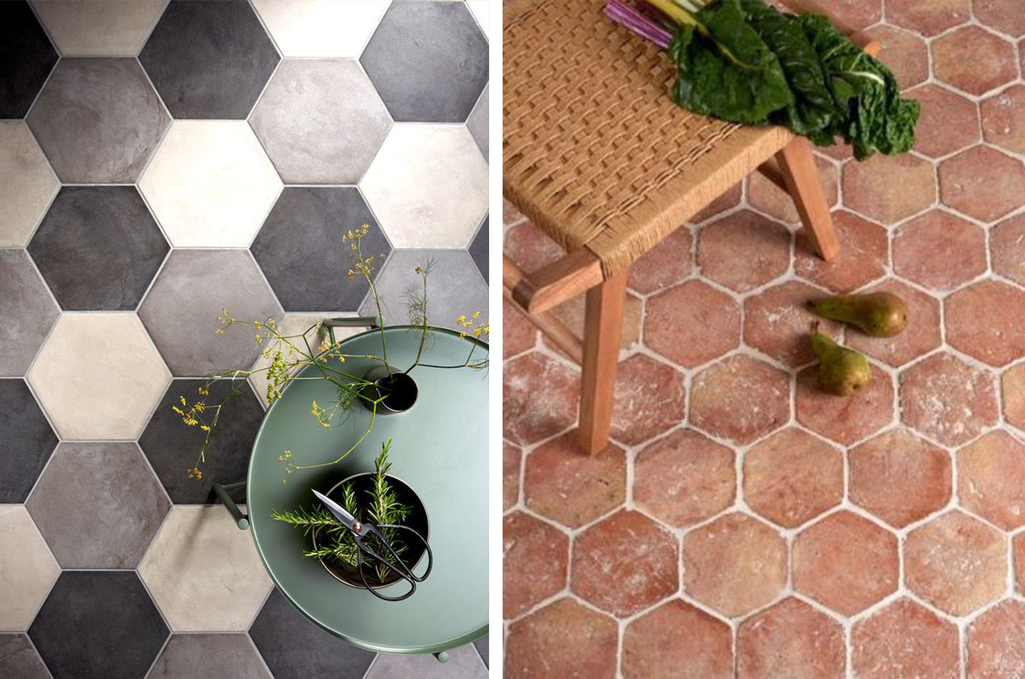 Hexagon Outdoor Tiles