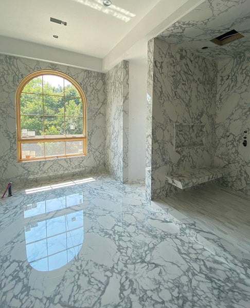 Floor to Ceiling Marble