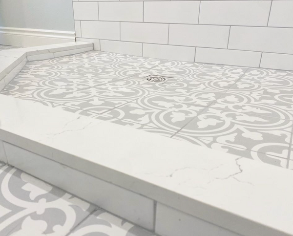 Bathroom Floor Pattern