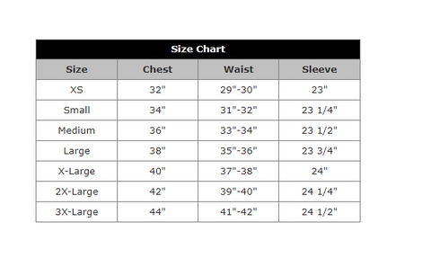 vl615-LADIES-LEATHER-JACKET-SIZECHART