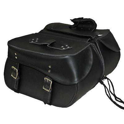 VS206 Vance Leather Medium 2 Strap Saddle Bag