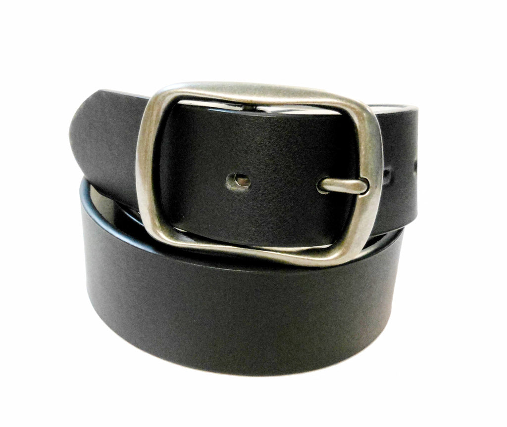 mens black buckle belt