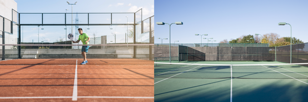 Court de padel vs court de tennis - Quelle est la différence?