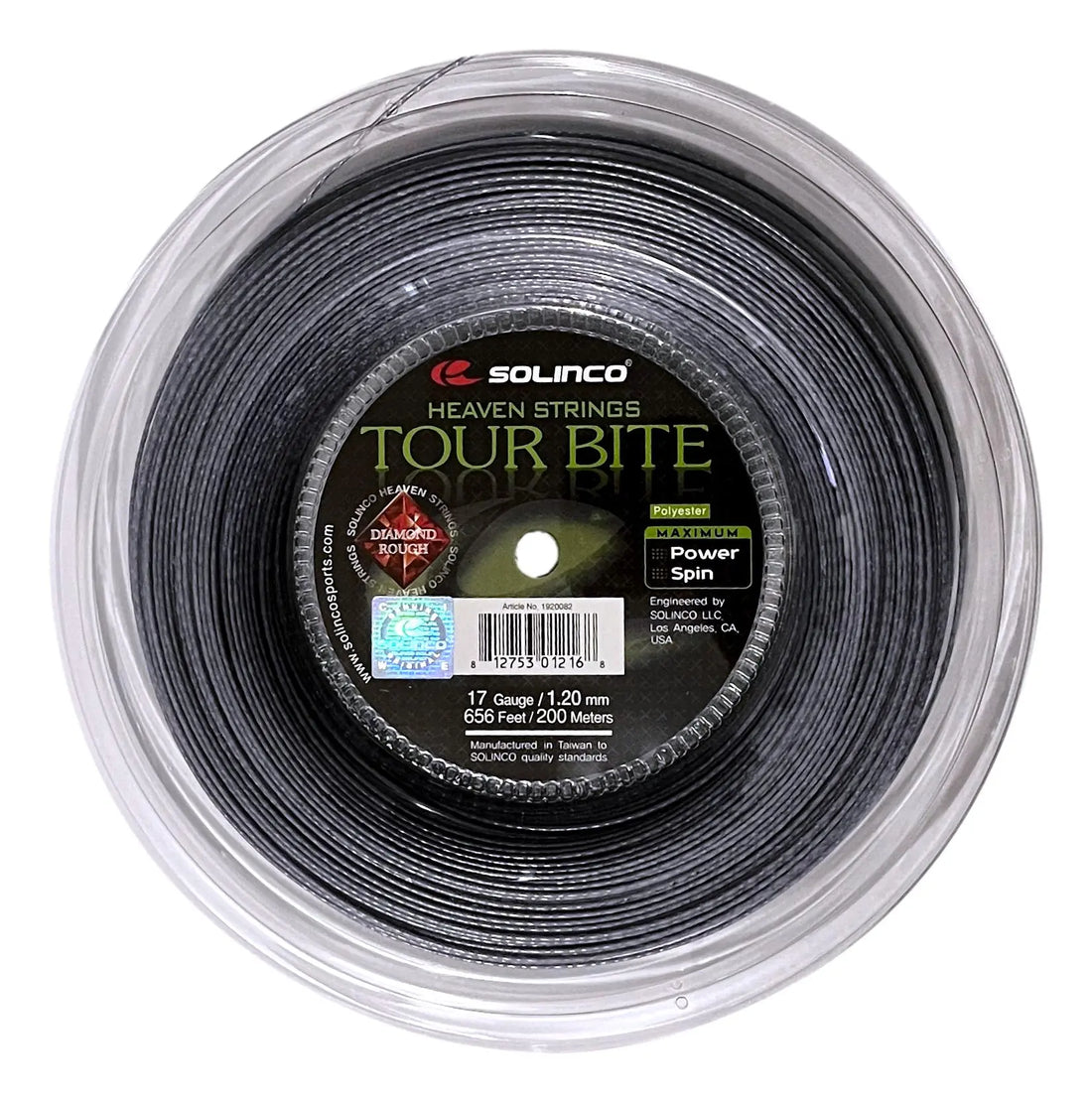 Solinco Tour Bite Diamond ROUGH Tennis String – Racquet Point