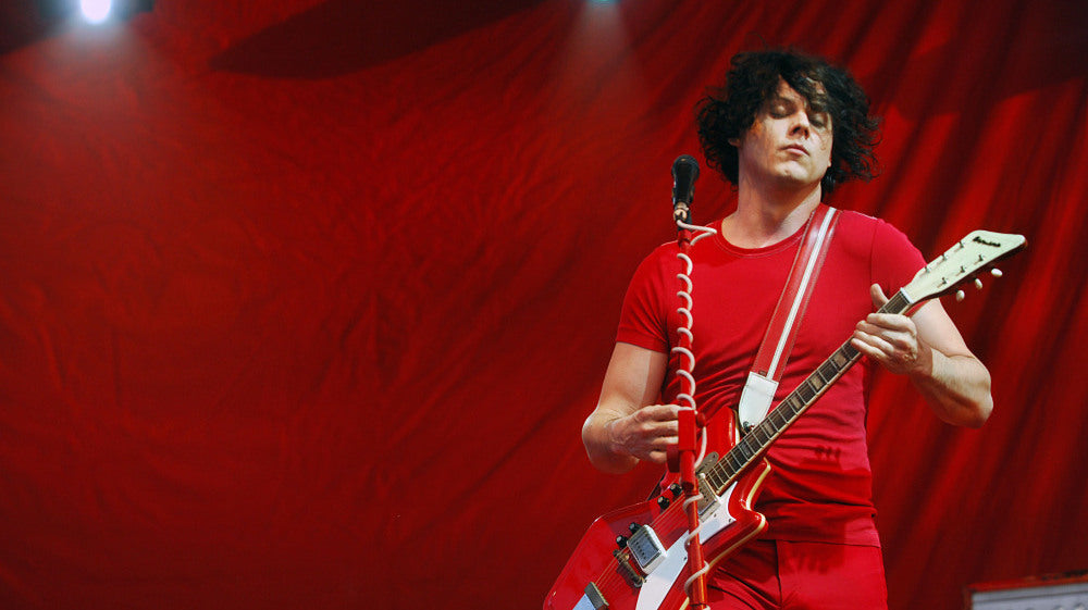 Jack White and his original JB Hutto Airline