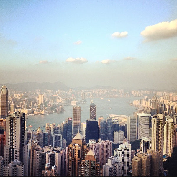 Good bye for now, Hong Kong — at The Peak, Hong Kong.