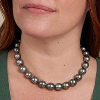 12.1-14.0 mm AA+/AAA Tahitian Drop Pearl Necklace