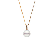 8.5-9.0 mm Akoya Pearl Muse Collection Pendant white gold