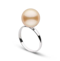 Classic Collection 11.0-12.0 mm Golden South Sea Pearl Ring 14 karat yellow gold